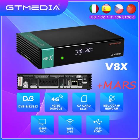 satellite smart card reader receiver|GT MEDIA V8X Satellite Television Receivers .